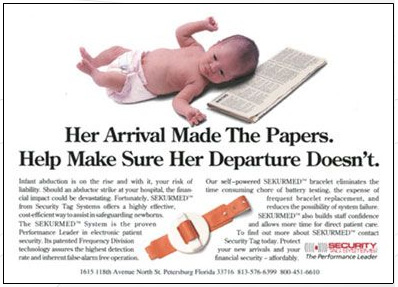 baby security ad